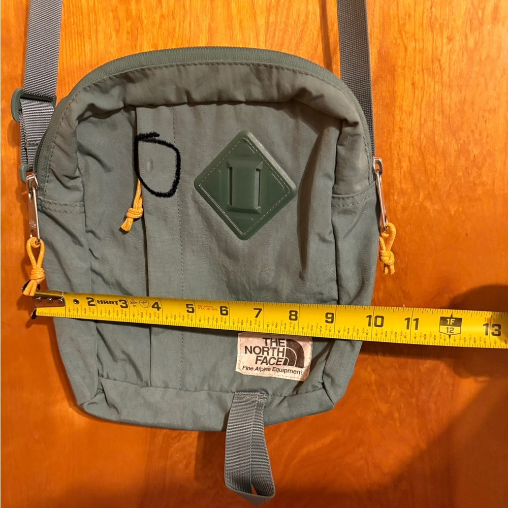 The North Face Olive Green Messenger Bag